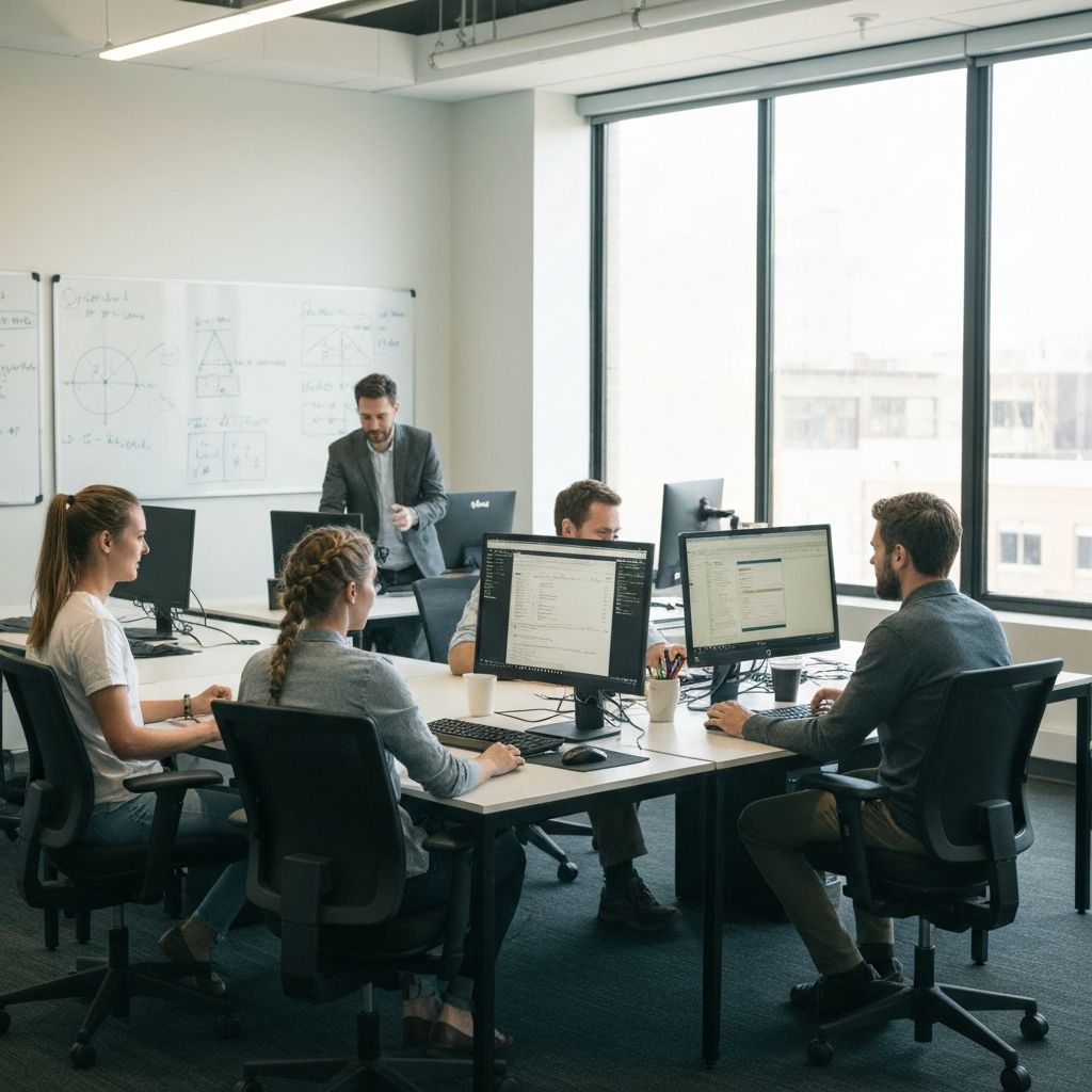 Dire Money team collaborating in Seattle office